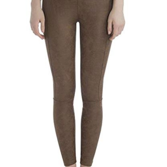 Brown Suede Lysse Leggings - Picture 4 of 4